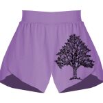 Girls Flowy Overlay Shorts Thumbnail