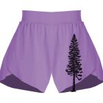 Girls Flowy Overlay Shorts Thumbnail