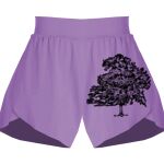Girls Flowy Overlay Shorts Thumbnail