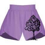 Girls Flowy Overlay Shorts Thumbnail