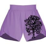 Girls Flowy Overlay Shorts Thumbnail