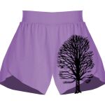 Girls Flowy Overlay Shorts Thumbnail