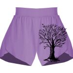 Girls Flowy Overlay Shorts Thumbnail