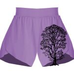 Girls Flowy Overlay Shorts Thumbnail