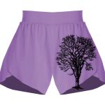 Girls Flowy Overlay Shorts Thumbnail