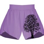 Girls Flowy Overlay Shorts Thumbnail