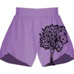 Girls Flowy Overlay Shorts Thumbnail
