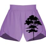 Girls Flowy Overlay Shorts Thumbnail