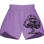 Girls Flowy Overlay Shorts Thumbnail
