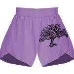Girls Flowy Overlay Shorts Thumbnail