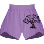 Girls Flowy Overlay Shorts Thumbnail