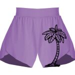 Girls Flowy Overlay Shorts Thumbnail