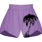Girls Flowy Overlay Shorts Thumbnail