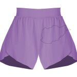 Girls Flowy Overlay Shorts Thumbnail