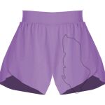 Girls Flowy Overlay Shorts Thumbnail