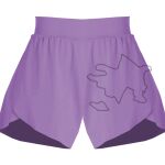 Girls Flowy Overlay Shorts Thumbnail