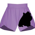 Girls Flowy Overlay Shorts Thumbnail