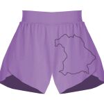 Girls Flowy Overlay Shorts Thumbnail