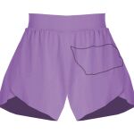 Girls Flowy Overlay Shorts Thumbnail