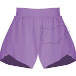 Girls Flowy Overlay Shorts Thumbnail