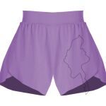 Girls Flowy Overlay Shorts Thumbnail
