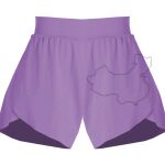 Girls Flowy Overlay Shorts Thumbnail