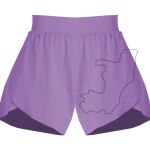 Girls Flowy Overlay Shorts Thumbnail