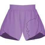 Girls Flowy Overlay Shorts Thumbnail