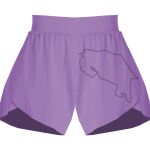Girls Flowy Overlay Shorts Thumbnail