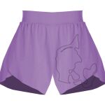 Girls Flowy Overlay Shorts Thumbnail