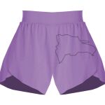 Girls Flowy Overlay Shorts Thumbnail