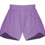 Girls Flowy Overlay Shorts Thumbnail