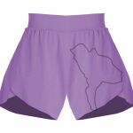 Girls Flowy Overlay Shorts Thumbnail