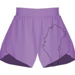 Girls Flowy Overlay Shorts Thumbnail