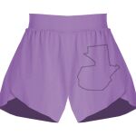 Girls Flowy Overlay Shorts Thumbnail