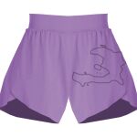 Girls Flowy Overlay Shorts Thumbnail