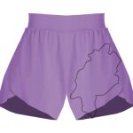 Girls Flowy Overlay Shorts Thumbnail