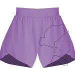 Girls Flowy Overlay Shorts Thumbnail
