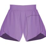 Girls Flowy Overlay Shorts Thumbnail
