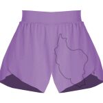Girls Flowy Overlay Shorts Thumbnail