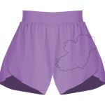 Girls Flowy Overlay Shorts Thumbnail
