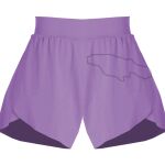 Girls Flowy Overlay Shorts Thumbnail