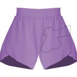 Girls Flowy Overlay Shorts Thumbnail