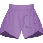Girls Flowy Overlay Shorts Thumbnail