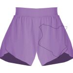 Girls Flowy Overlay Shorts Thumbnail