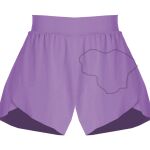 Girls Flowy Overlay Shorts Thumbnail