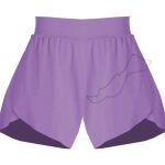 Girls Flowy Overlay Shorts Thumbnail