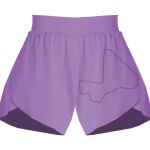Girls Flowy Overlay Shorts Thumbnail
