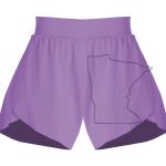 Girls Flowy Overlay Shorts Thumbnail