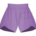Girls Flowy Overlay Shorts Thumbnail